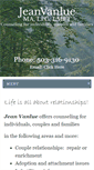 Mobile Screenshot of jeanvanlue.com